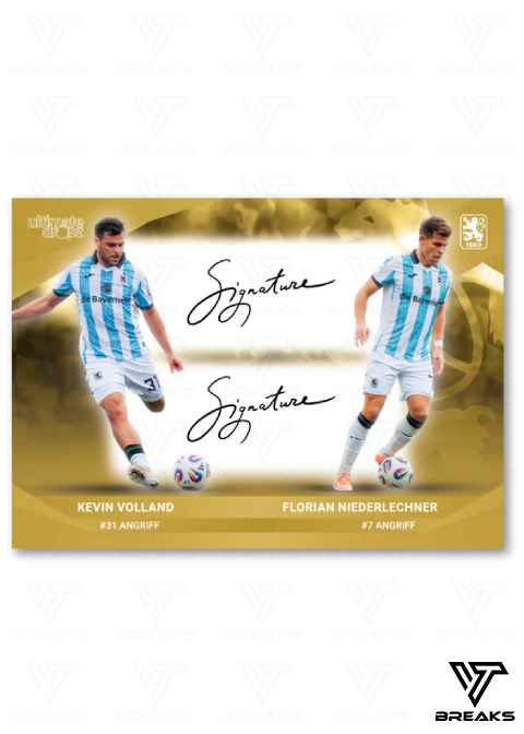 ULTIMATE DROPZ - TSV 1860 MÜNCHEN - EINMAL LÖWE, IMMER LÖWE. - SEALED NACH HAUSE