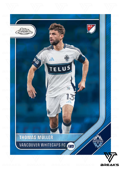 FULL CASE (10 BOX) - PICK YOUR TEAM - 2026 TOPPS CHROME MLS SAPPHIRE HOBBY BOX - LIVEBREAK #2