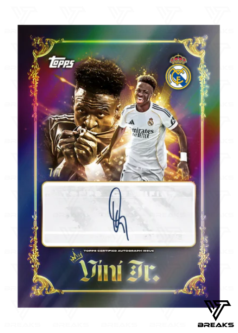 6 BOX (HALF CASE) - RANDOM PLAYER BREAK - 2026 TOPPS REAL MADRID LOS BLANCOS HOBBY BOX #4- LIVEBREAK
