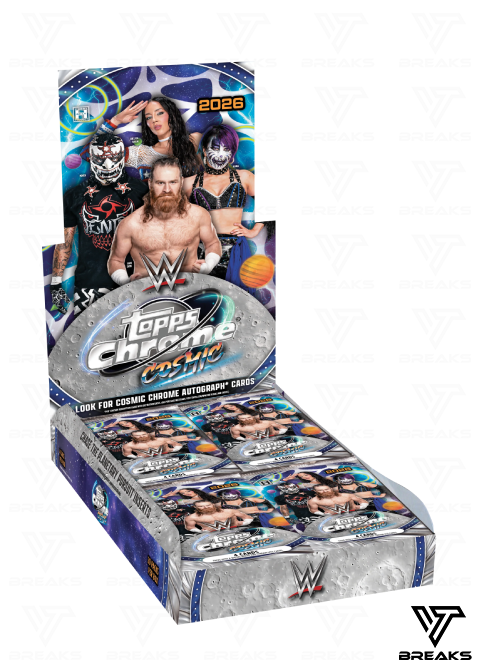 2026 TOPPS COSMIC CHROME WWE HOBBY BOX - SEALED NACH HAUSE
