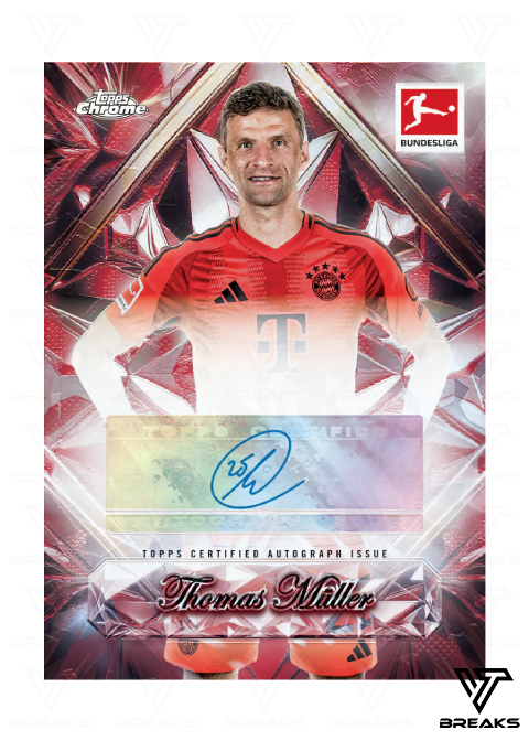 2025 TOPPS BUNDESLIGA CHROME SAPPHIRE EDITION - SEALED NACH HAUSE