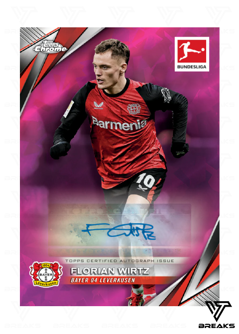 2025 TOPPS BUNDESLIGA CHROME SAPPHIRE EDITION - SEALED NACH HAUSE