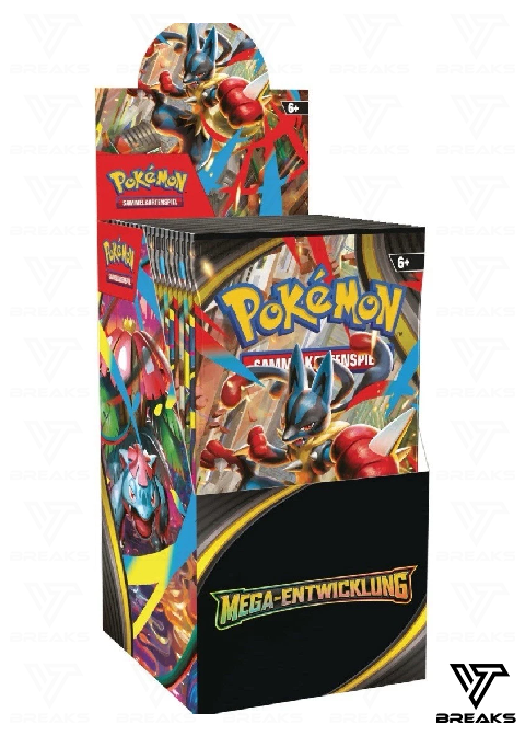 POKÉMON MEGA-ENTWICKLUNG - BOOSTER DISPLAY (18ER) DE - SEALED NACH HAUSE