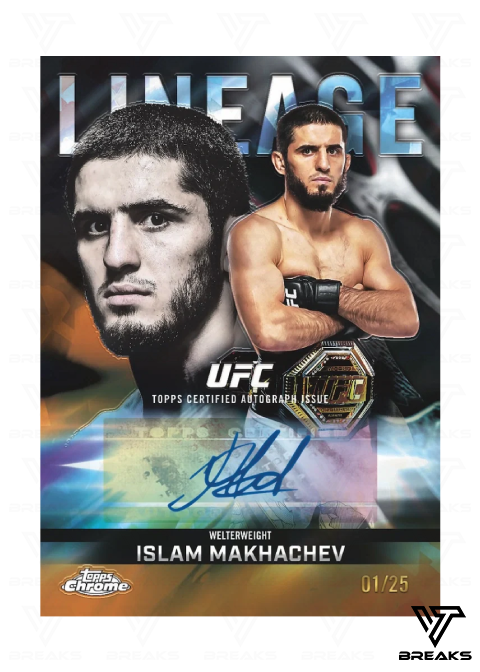 2026 TOPPS CHROME UFC SAPPHIRE EDITION HOBBY BOX - SEALED NACH HAUSE