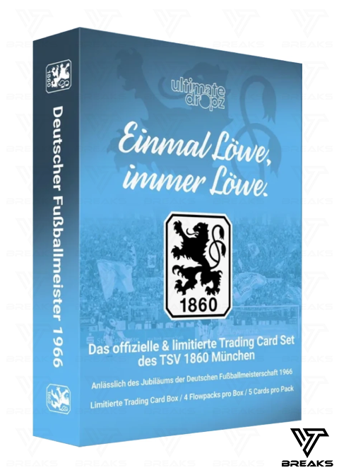 ULTIMATE DROPZ - TSV 1860 MÜNCHEN - EINMAL LÖWE, IMMER LÖWE. - SEALED NACH HAUSE