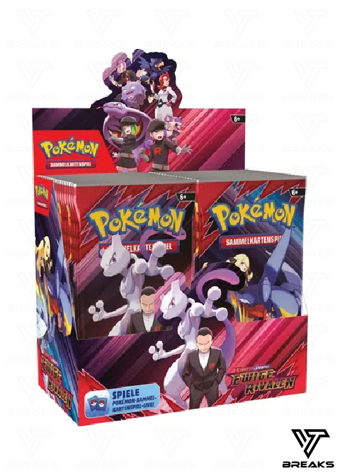 POKÉMON KARMESIN & PURPUR - EWIGE RIVALEN BOOSTER DISPLAY DE - SEALED NACH HAUSE
