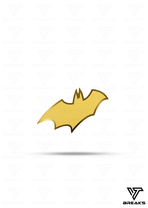 AGORO BATMAN´S EMBLEM 0,1G GOLD COLLECTIBLE COIN - SEALED NACH HAUSE