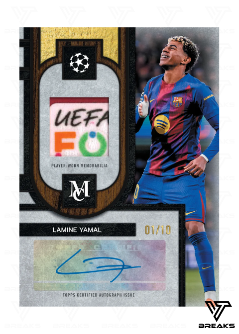 FULL CASE (4BOX) PICK YOUR TEAM/PLAYER - 2025-26 TOPPS MUSEUM UEFA CLUB COMPETITIONS HATTRICK BOX - LIVEBREAK #2
