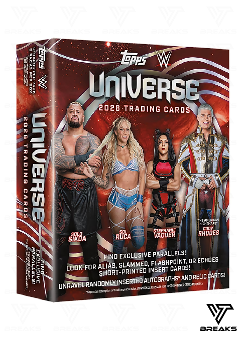 2026 TOPPS WWE UNIVERSE MEGA BOX - SEALED NACH HAUSE