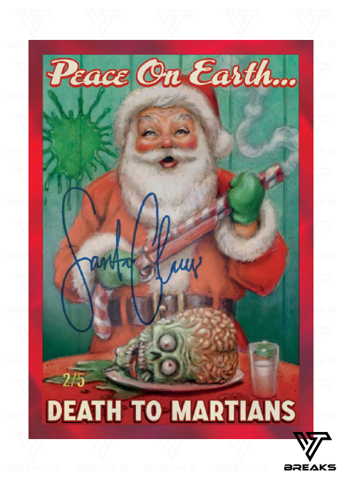 2026 TOPPS MARS ATTACKS CHRISTMAS HOBBY BOX - SEALED NACH HAUSE