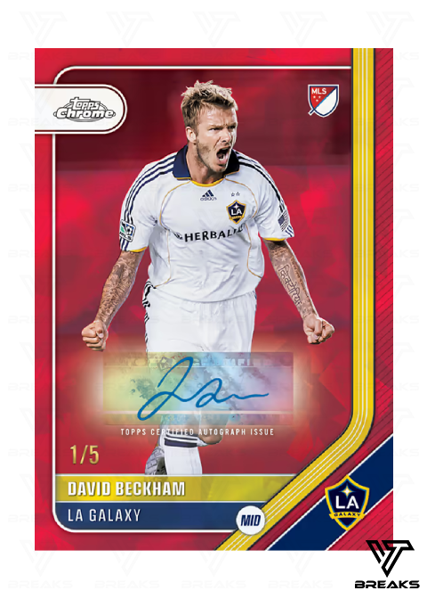 FULL CASE (10 BOX) - PICK YOUR TEAM - 2026 TOPPS CHROME MLS SAPPHIRE HOBBY BOX - LIVEBREAK #2
