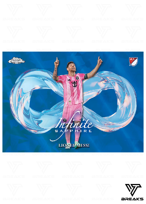 FULL CASE (10 BOX) - PICK YOUR TEAM - 2026 TOPPS CHROME MLS SAPPHIRE HOBBY BOX - LIVEBREAK #2