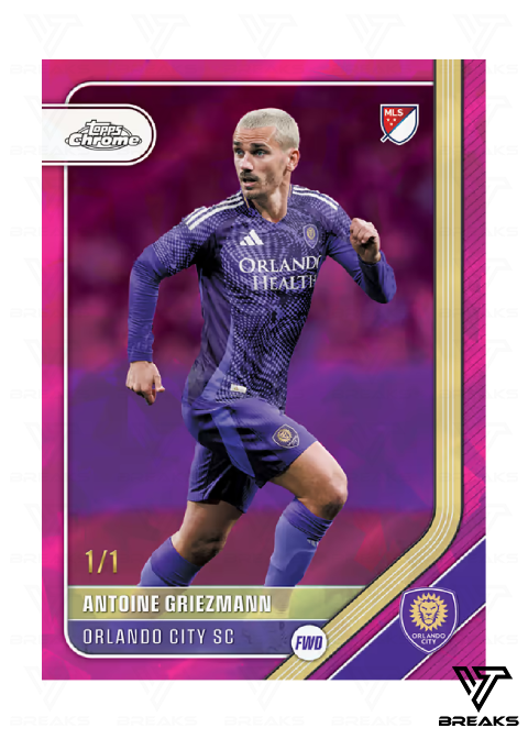 FULL CASE (10 BOX) - PICK YOUR TEAM - 2026 TOPPS CHROME MLS SAPPHIRE HOBBY BOX - LIVEBREAK #2
