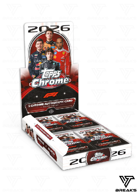 FULL CASE (12BOX) - PICK YOUR DRIVER - 2026 TOPPS CHROME FORMULA 1 HOBBY BOX - PYP#2