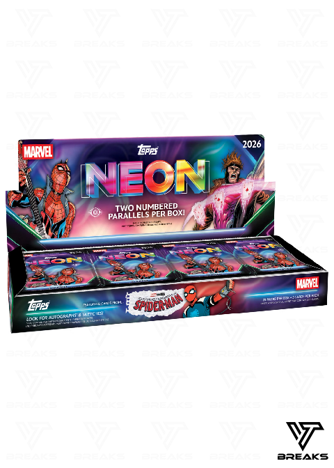 2026 TOPPS NEON MARVEL HOBBY BOX - LIVEBREAK