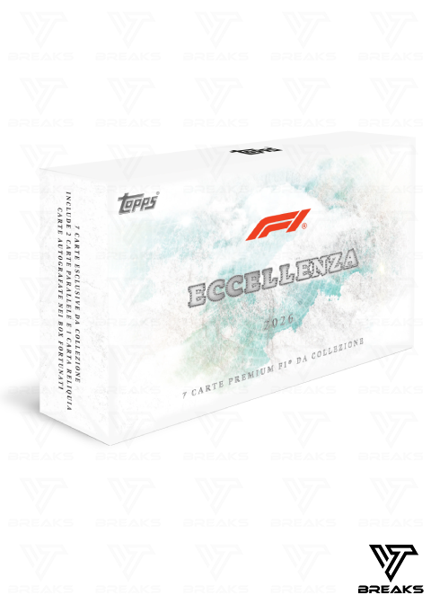 FULL CASE (10 BOX) - PICK YOUR DRIVER - 2026 TOPPS FORMULA ONE ECCELLENZA HOBBY BOX - LIVEBREAK #2
