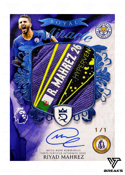 FULL CASE (4BOX) PICK YOUR TEAM/PLAYER - 2025-26 TOPPS ROYALTY PREMIER LEAGUE HOBBY BOX - LIVEBREAK #1