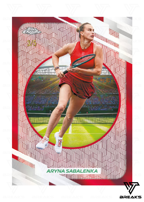 2026 TOPPS CHROME TENNIS BREAKERS DELIGHT BOX - LIVEBREAK