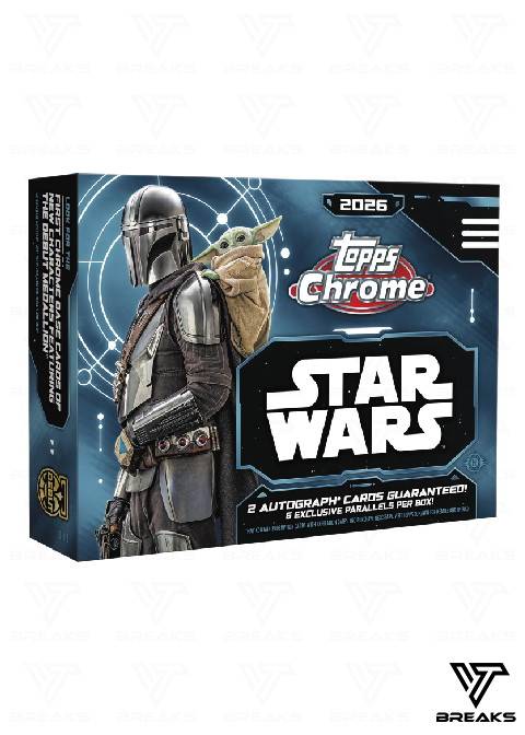 2026 TOPPS CHROME STAR WARS BREAKERS DELIGHT BOX - LIVEBREAK