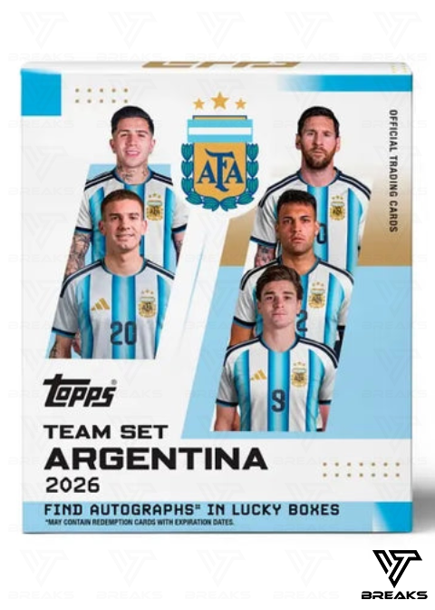 2026 TOPPS TEAM SET ARGENTINA - SEALED NACH HAUSE