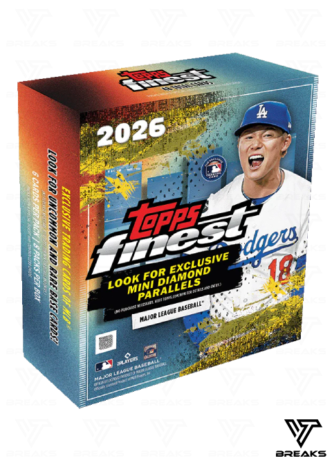 2026 TOPPS FINEST BASEBALL MEGA BOX - SEALED NACH HAUSE