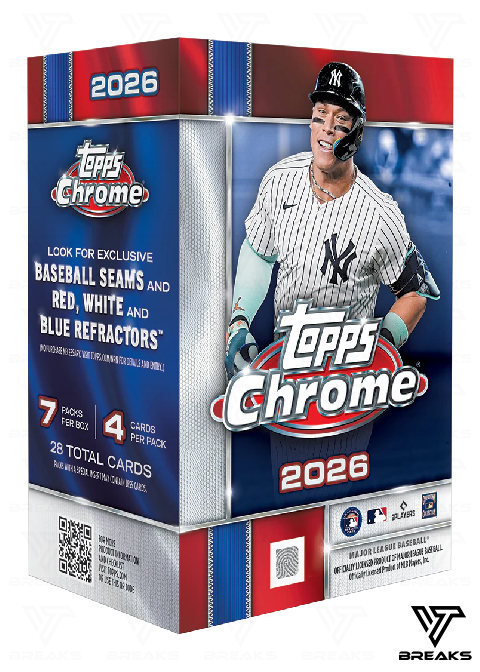 2026 TOPPS CHROME BASEBALL VALUE BOX - SEALED NACH HAUSE