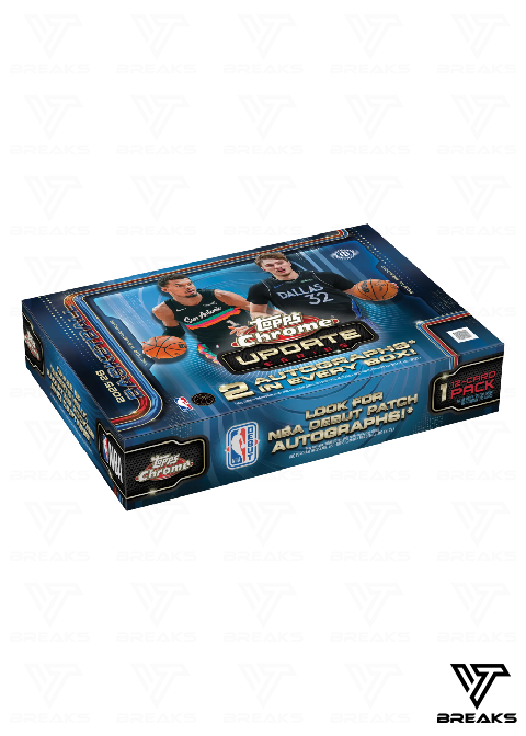5 BOX - 2025-26 TOPPS CHROME UPDATE BASKETBALL BREAKERS DELIGHT & HOBBY - LIVEBREAK #2