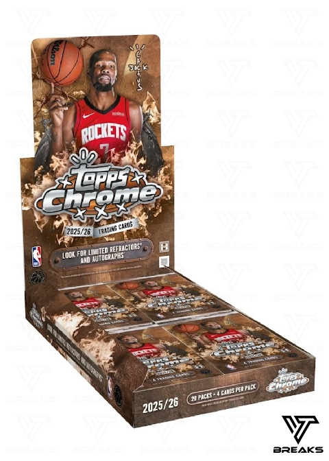FULL CASE (12BOX) PICK YOUR PLAYER - 2025-26 TOPPS CHROME CACTUS JACK BASKETBALL HOBBY BOX - LIVEBREAK #1