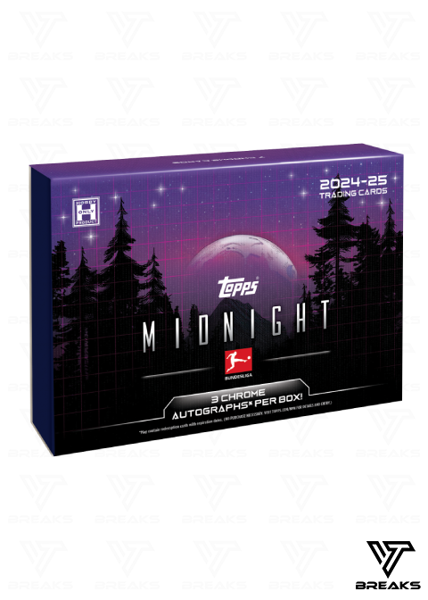 12 BOX (2 CASE) - PICK YOUR TEAM - 2024-25 TOPPS MIDNIGHT BUNDESLIGA #4 - LIVEBREAK
