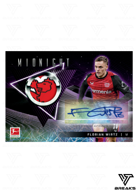 12 BOX (2 CASE) - PICK YOUR TEAM - 2024-25 TOPPS MIDNIGHT BUNDESLIGA #4 - LIVEBREAK