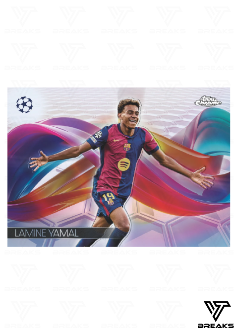 10 CASES (60 BOXES) - PICK YOUR TEAM/PLAYER - 2024-25 TOPPS CHROME UEFA CLUB COMPETITIONS BREAKERS DELIGHT #2 - LIVEBREAK 15.05.25