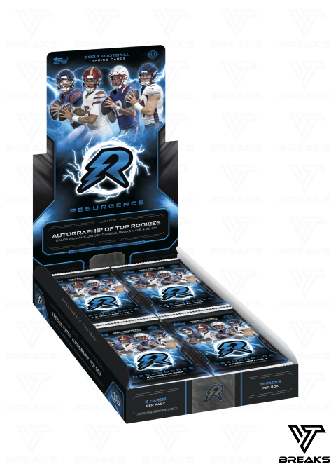 2024 TOPPS RESURGENCE FOOTBALL HOBBY BOX - SEALED NACH HAUSE