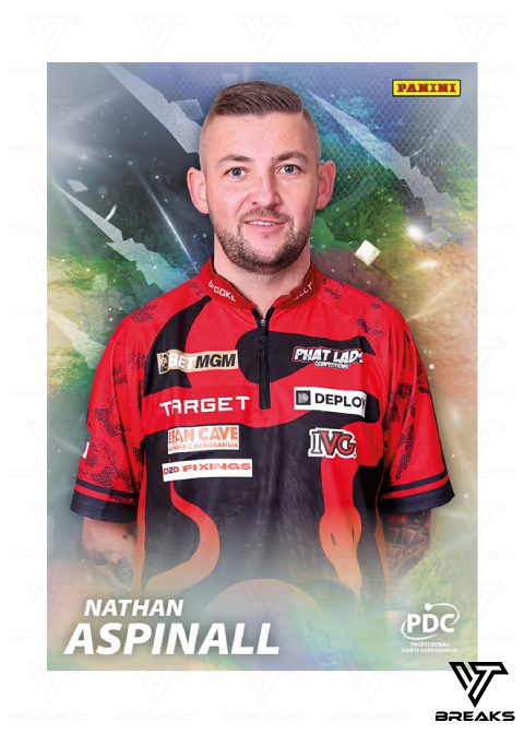 FULL CASE (10 BOX) - PICK YOUR PLAYER - 2025 PANINI PDC PREMIER LEAGUE DARTS - PREMIUM BOX #1 - LIVEBREAK