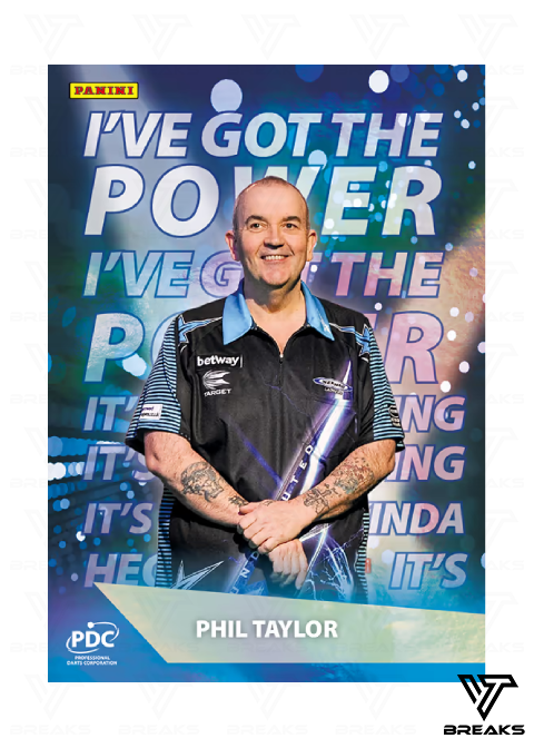 FULL CASE (10 BOX) - PICK YOUR PLAYER - 2025 PANINI PDC PREMIER LEAGUE DARTS - PREMIUM BOX #1 - LIVEBREAK