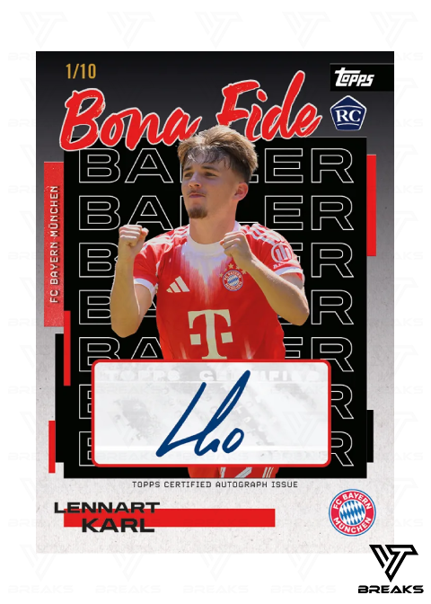 20 BOX (FULL CASE) - PICK YOUR PLAYER - 2025/26 TOPPS FC BAYERN MÜNCHEN TEAM SET - LIVEBREAK #4