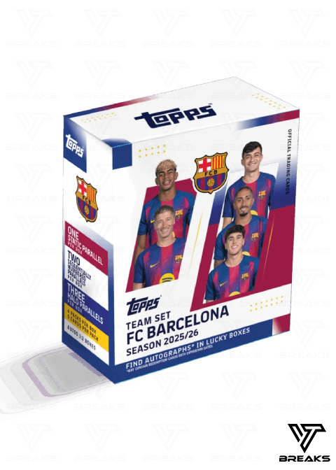 2025/26 TOPPS FC BARCELONA TEAM SET - LIVEBREAK
