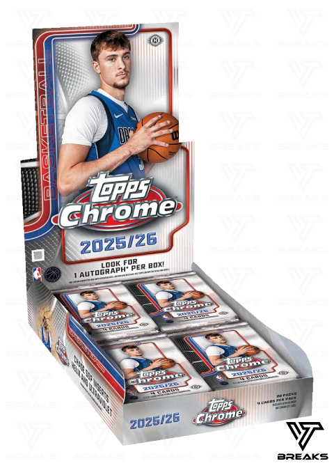 2025-26 TOPPS CHROME BASKETBALL HOBBY BOX - LIVEBREAK