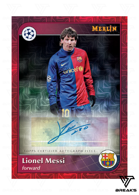 2024-25 TOPPS MERLIN CHROME HOBBY BOX - SEALED NACH HAUSE