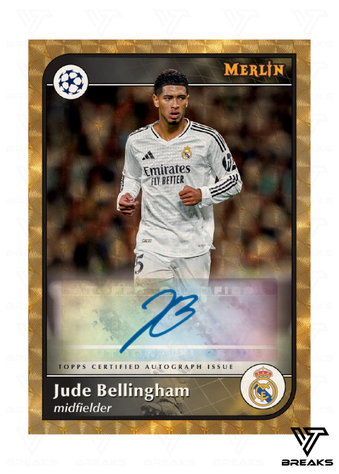 2024-25 TOPPS MERLIN CHROME HOBBY BOX - SEALED NACH HAUSE