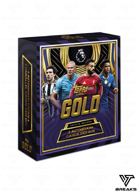 2025-26 TOPPS PREMIER LEAGUE GOLD HOBBY - SEALED NACH HAUSE