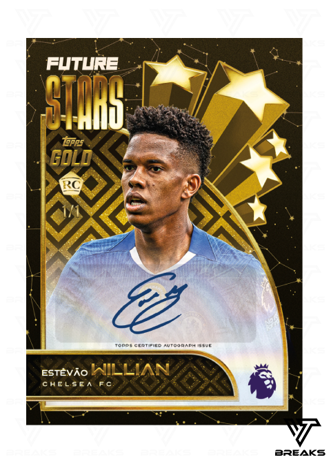 2025-26 TOPPS PREMIER LEAGUE GOLD HOBBY - SEALED NACH HAUSE