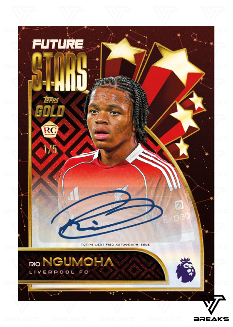 2025-26 TOPPS PREMIER LEAGUE GOLD HOBBY - SEALED NACH HAUSE