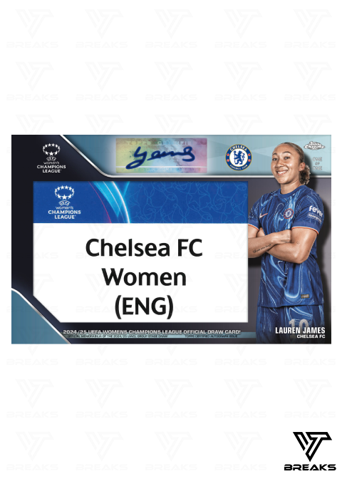 2025 TOPPS CHROME UEFA WOMENS CHAMPIONS LEAGUE HOBBY BOX - LIVE BREAK