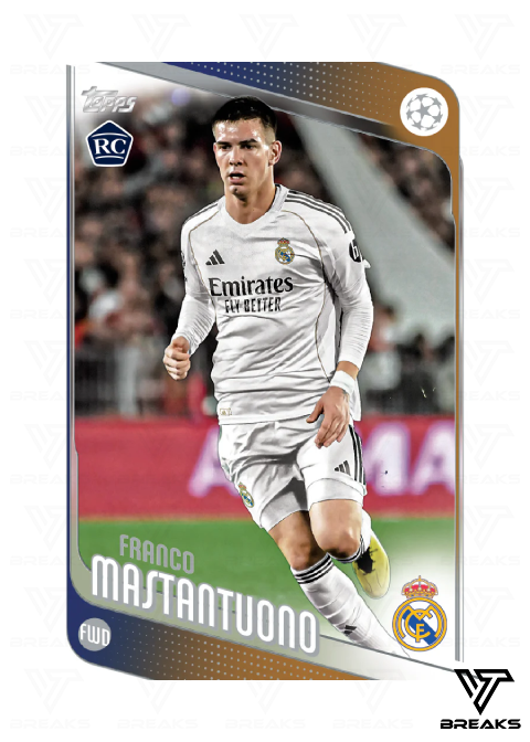 FULL CASE (12 BOX) - PICK YOUR TEAM/PLAYER - 2025/26 TOPPS UEFA CLUB COMPETITIONS FLAGSHIP HOBBY BOX #3 - LIVEBREAK