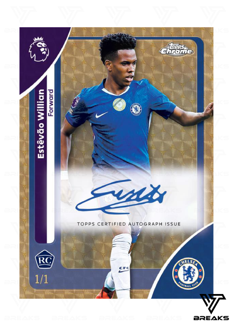 DUAL CASE (FULL CASE HOBBY+BREAKER) - PICK YOUR TEAM/PLAYER - 2026 TOPPS CHROME PREMIER LEAGUE HOBBY BOX #2 - LIVEBREAK