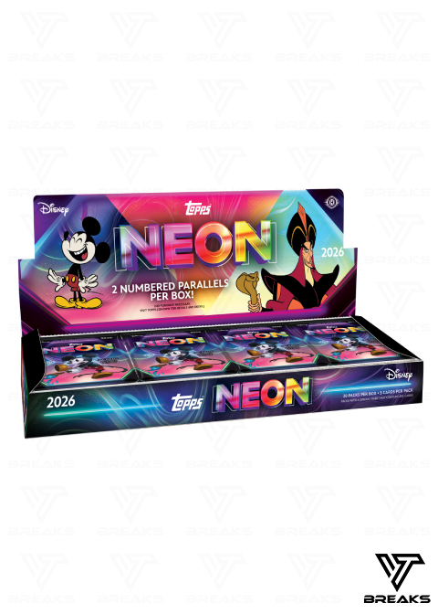 2026 TOPPS DISNEY NEON HOBBY BOX - LIVEBREAK