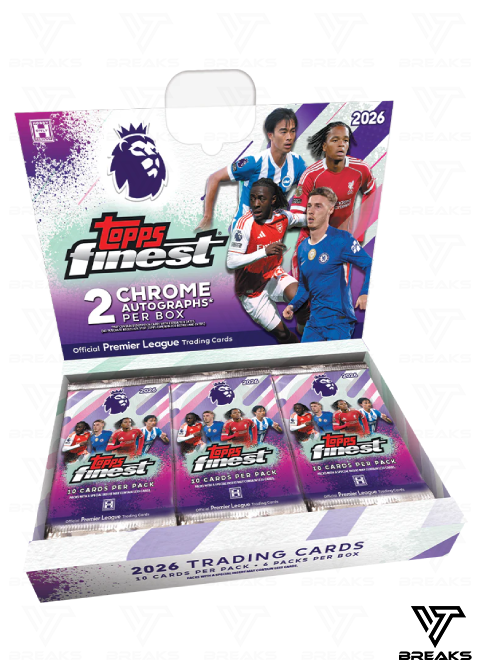 FULL CASE (8 BOX) - PICK YOUR TEAM/PLAYER - 2026 TOPPS FINEST PREMIER LEAGUE HOBBY BOX - LIVEBREAK #6