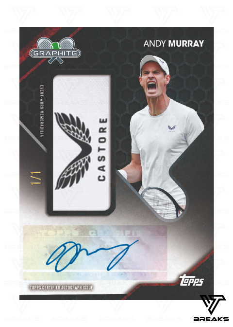 2026 TOPPS GRAPHITE TENNIS HOBBY BOX - LIVEBREAK