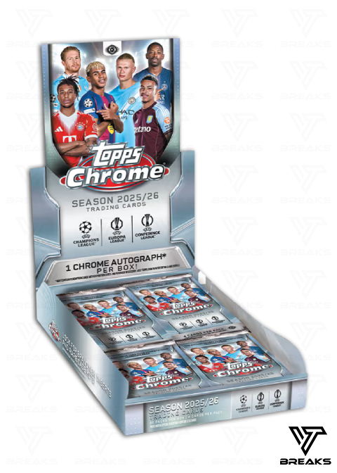 2025-26 TOPPS CHROME UCC HOBBY BOX - LIVEBREAK