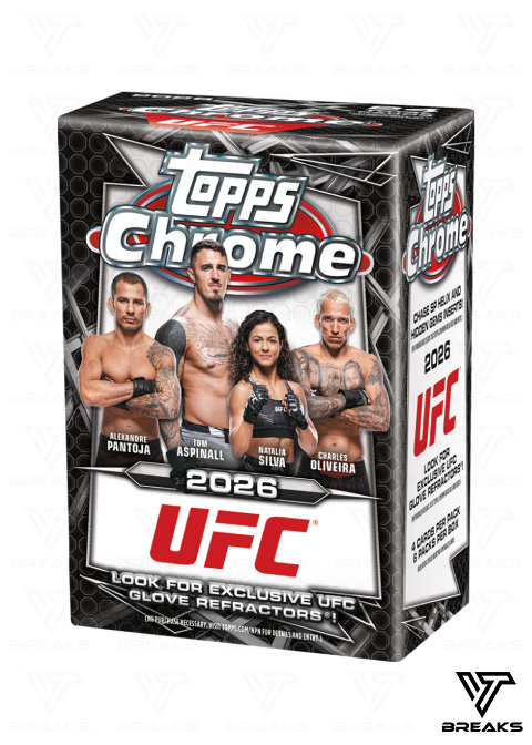 2026 TOPPS CHROME UFC VALUE BOX - SEALED NACH HAUSE
